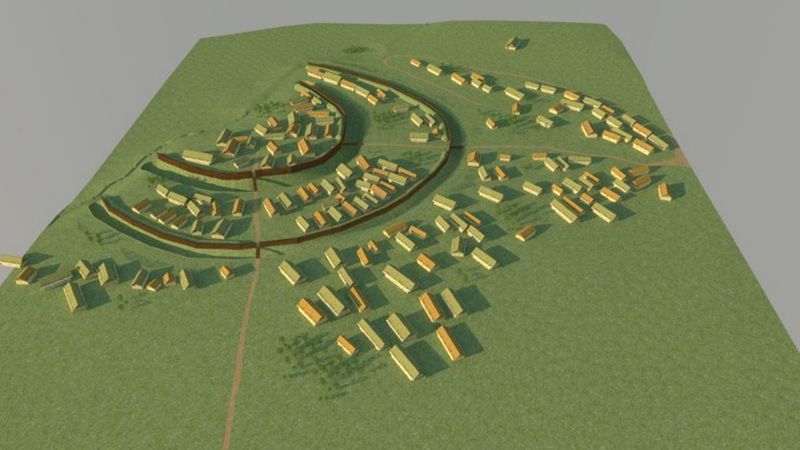 Archaeological discovery of the oldest “city” in Central Europe