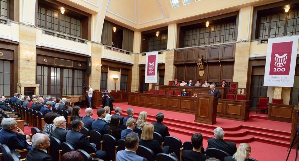 Prejav predsedu Slovenskej komisie pre vedecké hodnosti akademika Petra Mocza