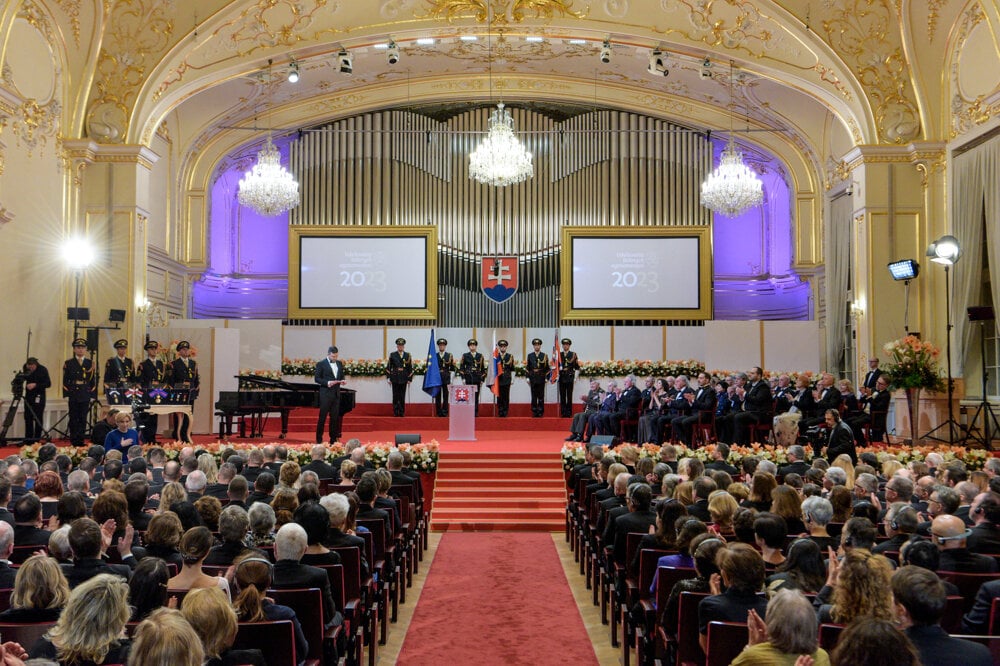 The President of the Slovak Republic awarded state awards