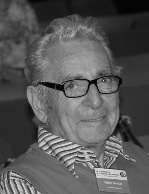 prof. RNDr. Beloslav Riečan, DrSc.