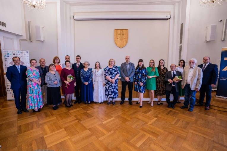 The Slovak Academy of Sciences awarded its most prestigious awards