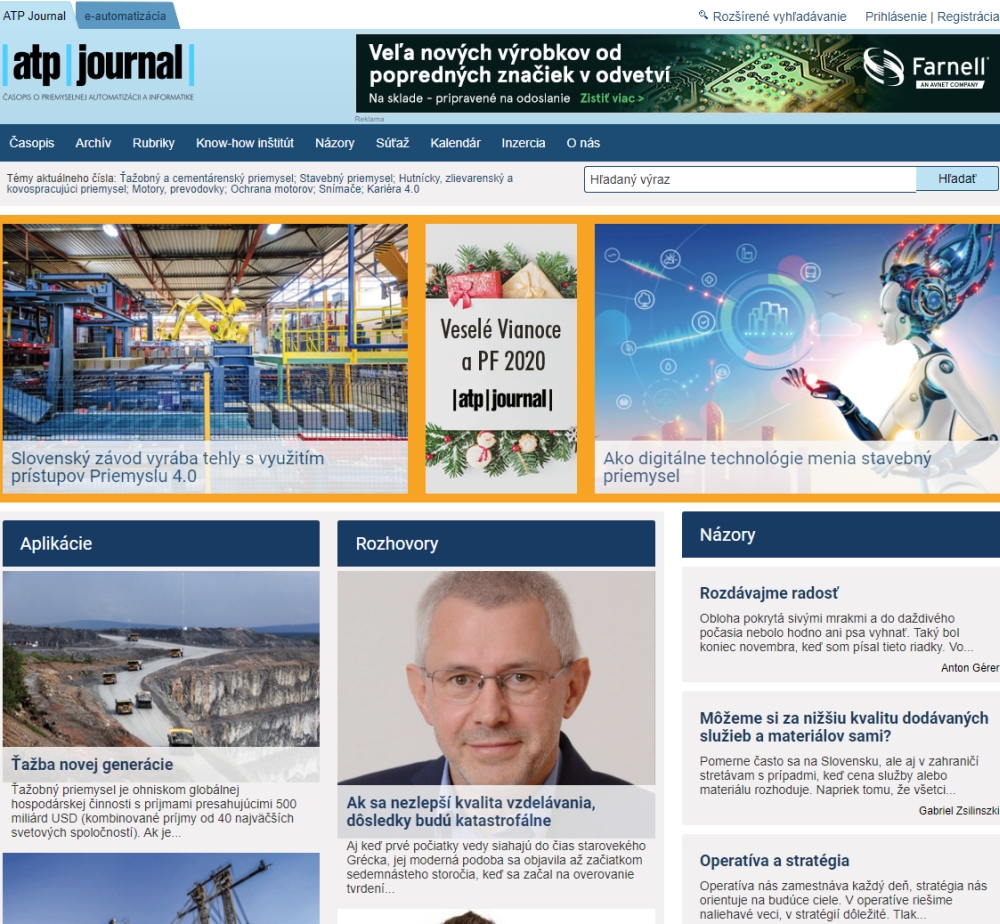 Rozhovor predsedu UčSS pre ATP Journal